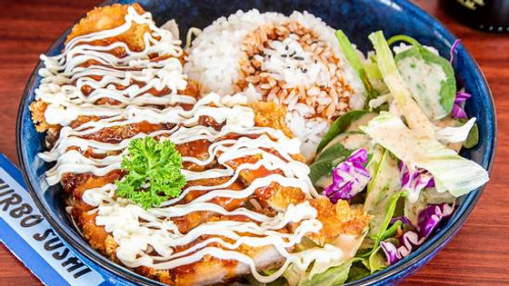 Katsu Chicken Rice Bowl