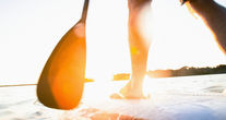 SUP close up paddle board