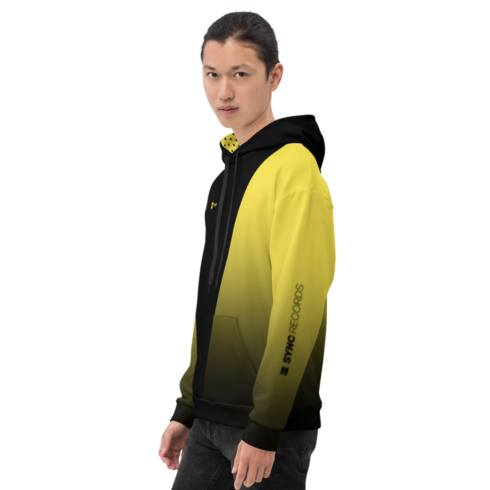 Thumbnail: SYNC Records Black & Yellow Hoodie