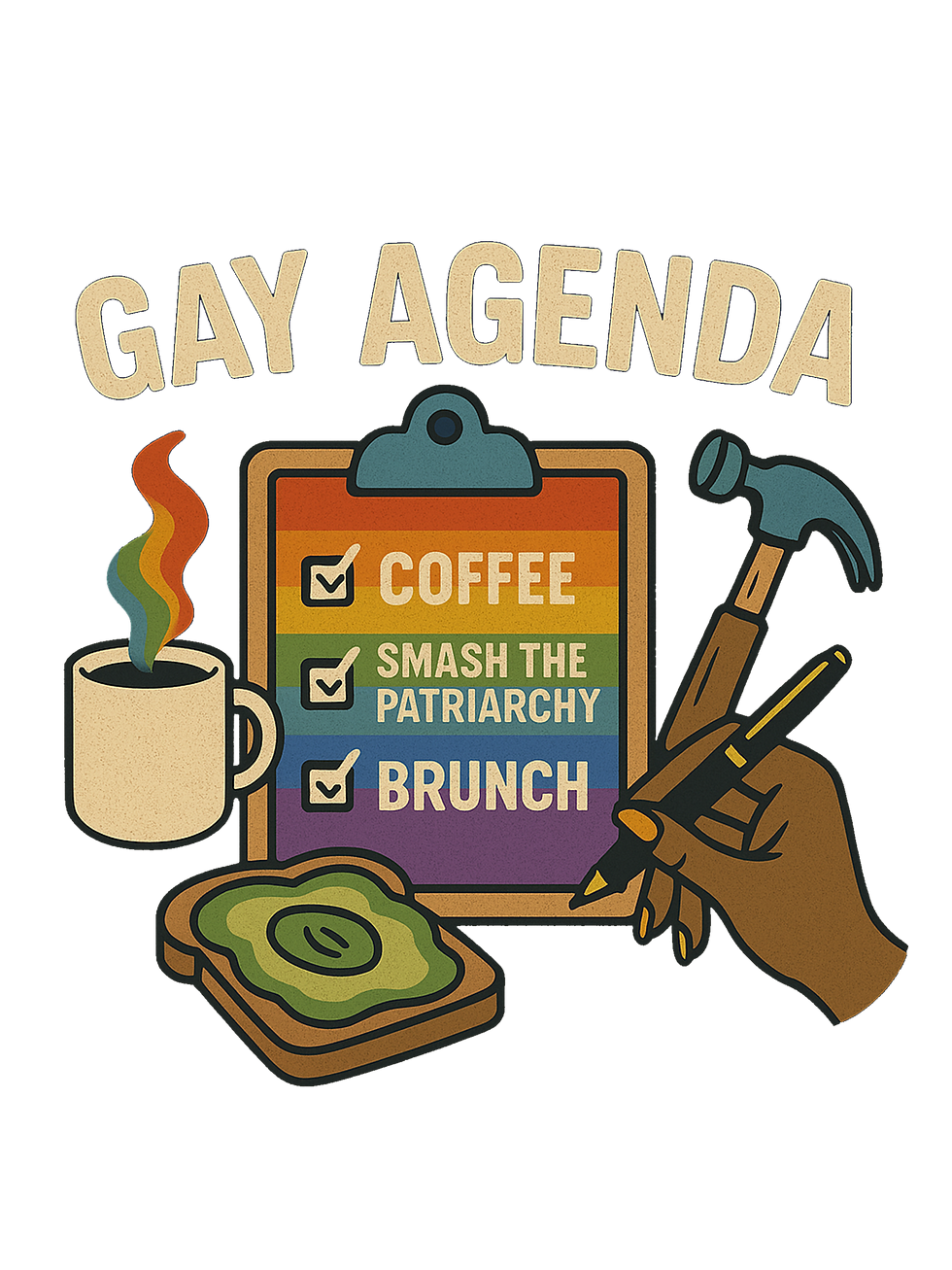 Gay Agenda design