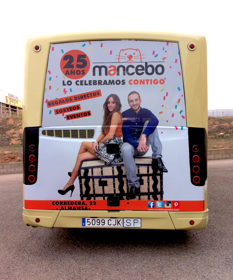 MANCEBO ROTULACIÓN BUS