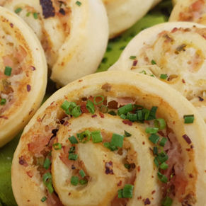 Flammkuchen Schnecken