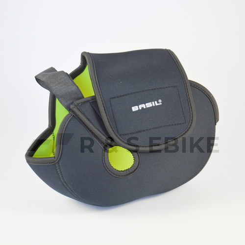 Protection de batterie Basil pour moteur central noir Protection de batterie Basil pour moteur central noir