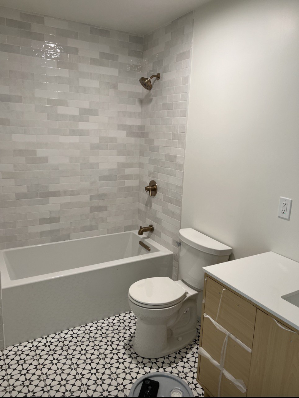 Modern Family Home Makeover - Bathroom