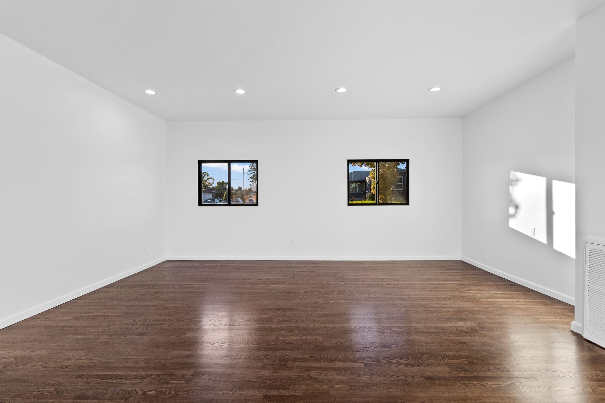 Modern Family Home Makeover - Family room