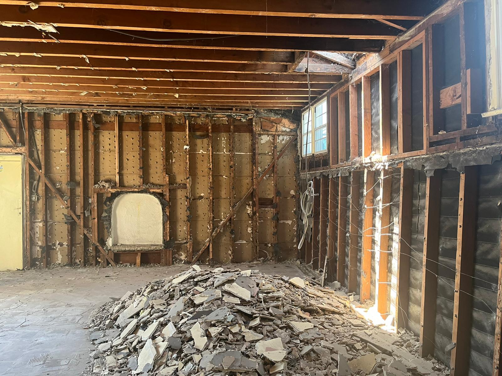 Modern Family Home Makeover - Framing