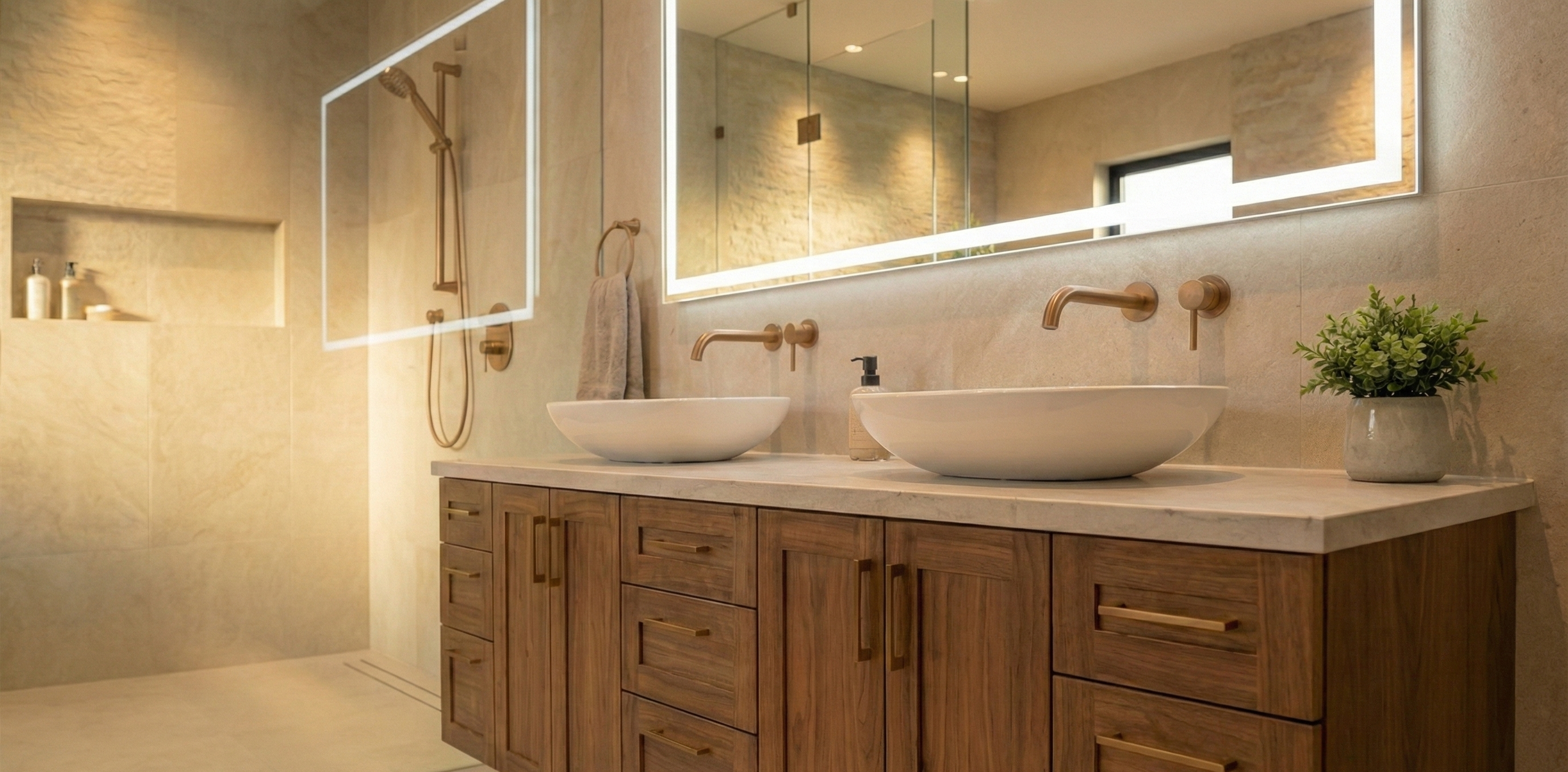 Spa bathroom renovation