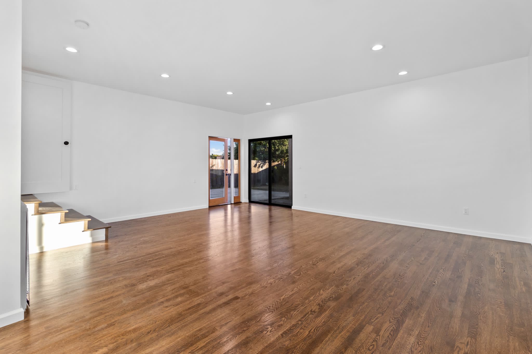 Modern Family Home Makeover - Family room