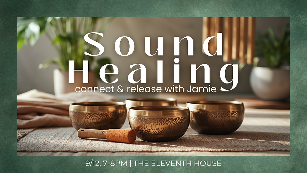 Sound Healing | connect & release w. Jamie