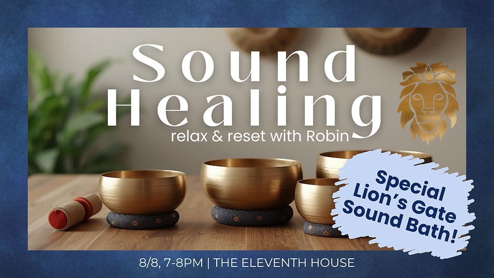 Sound Healing | relax & reset with Robin