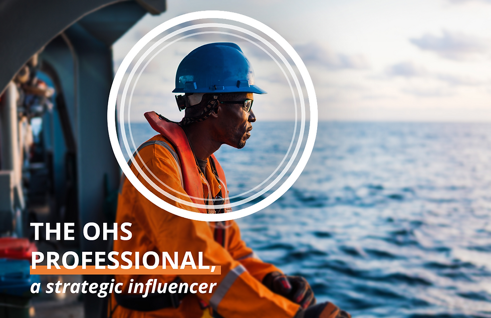 THE OHS PROFESSIONAL a strategic influencer