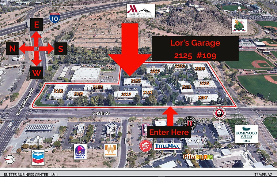 Google aerial image location