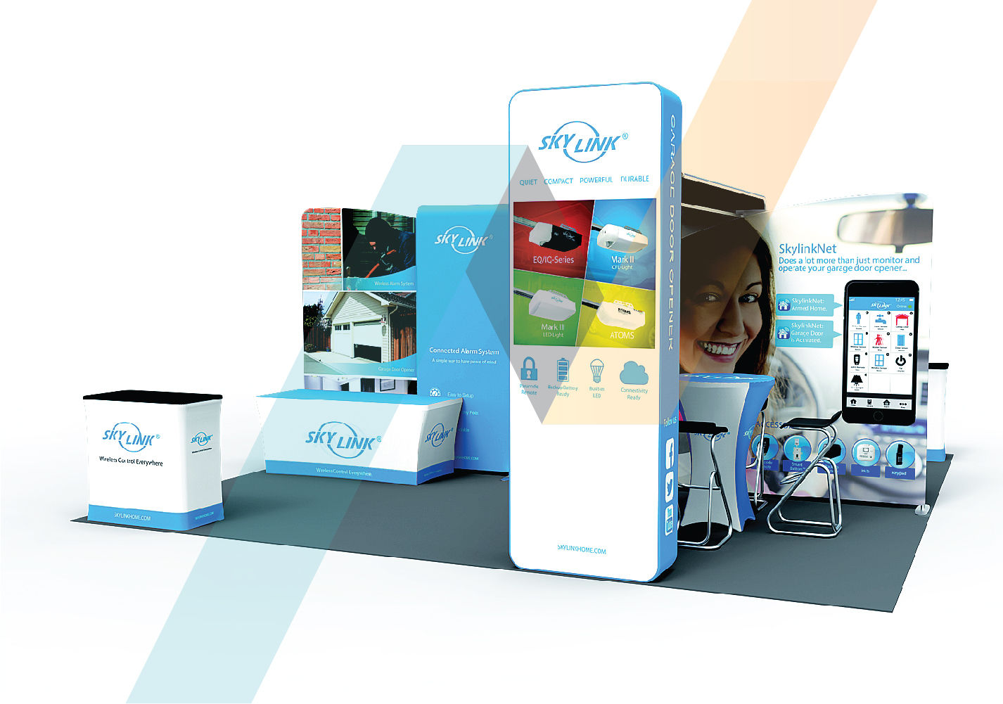 ES - 20ft x 20ft Booth - C