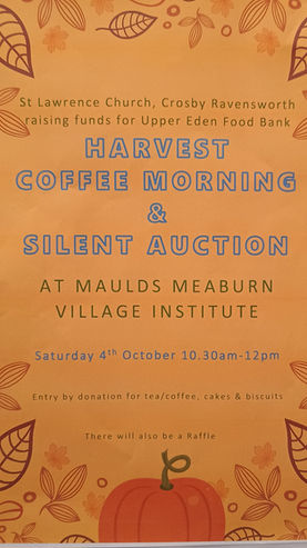 Coffee Morning and Silent Auction