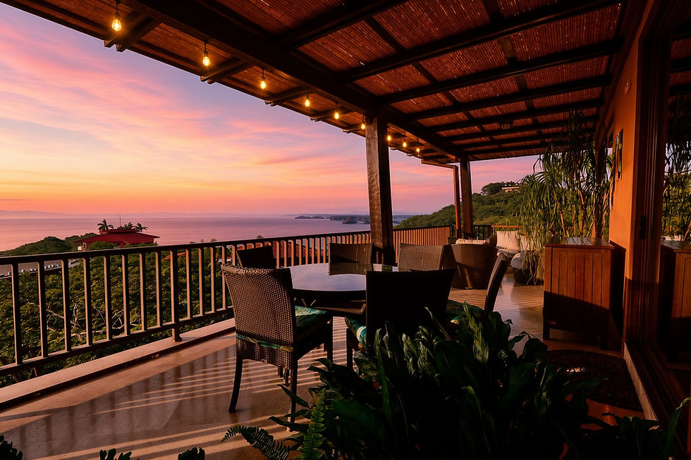 Azul Paraiso Ocean View 3 Bed | 3 Bath For Rent Playa Ocotal Guanacaste 