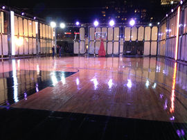 Portable Maple Basketball Floor for Event