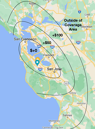 coverage area