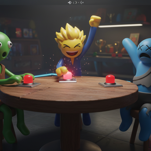 Button-Pressing Game