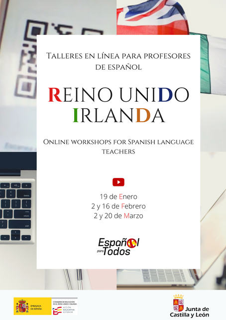 Talleres en línea para profesores de español / Online workshops for Spanish language teachers