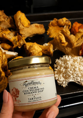 Chanterelles, Lobster and Coral tooth mushrooms.