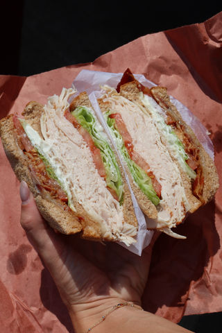 turkey club sandwich