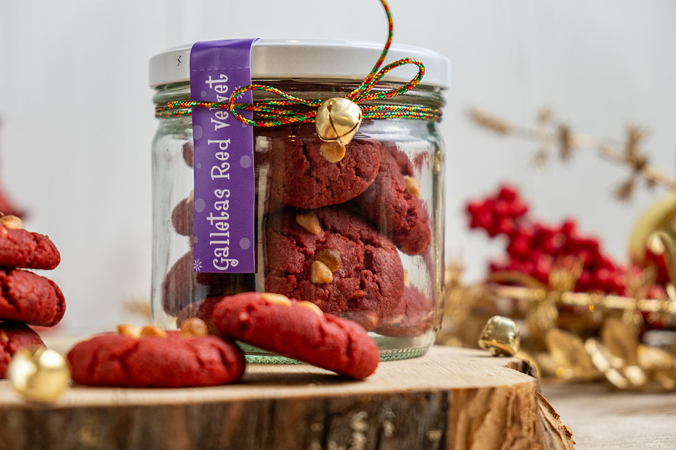 Galletas de Red Velvet Frasco x 15 unidades