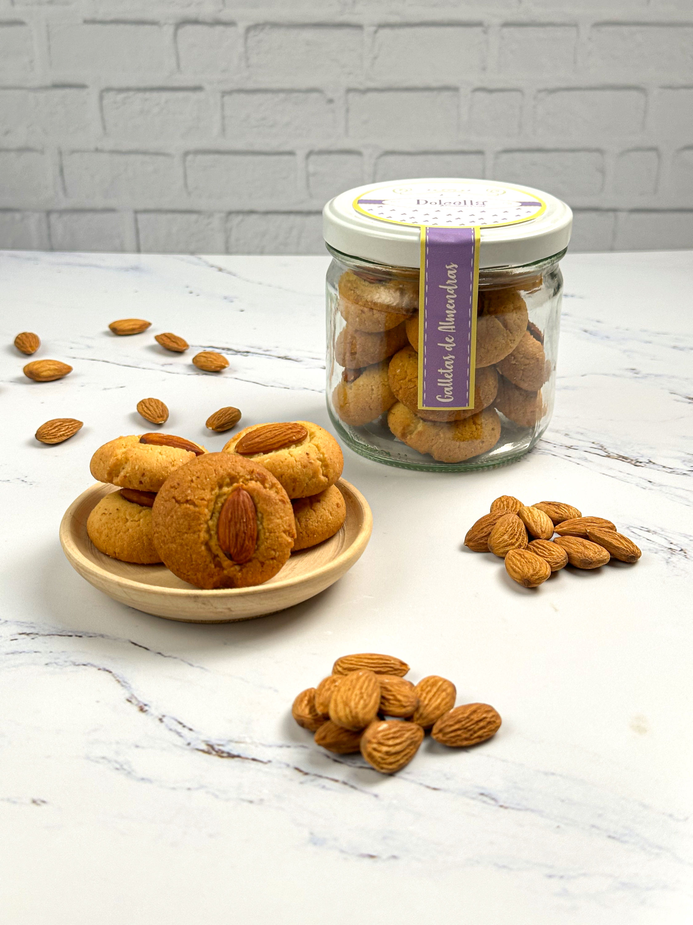 Galletas de Almendras Frasco x 12 unidades