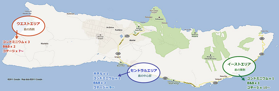 Accommodation Location Map