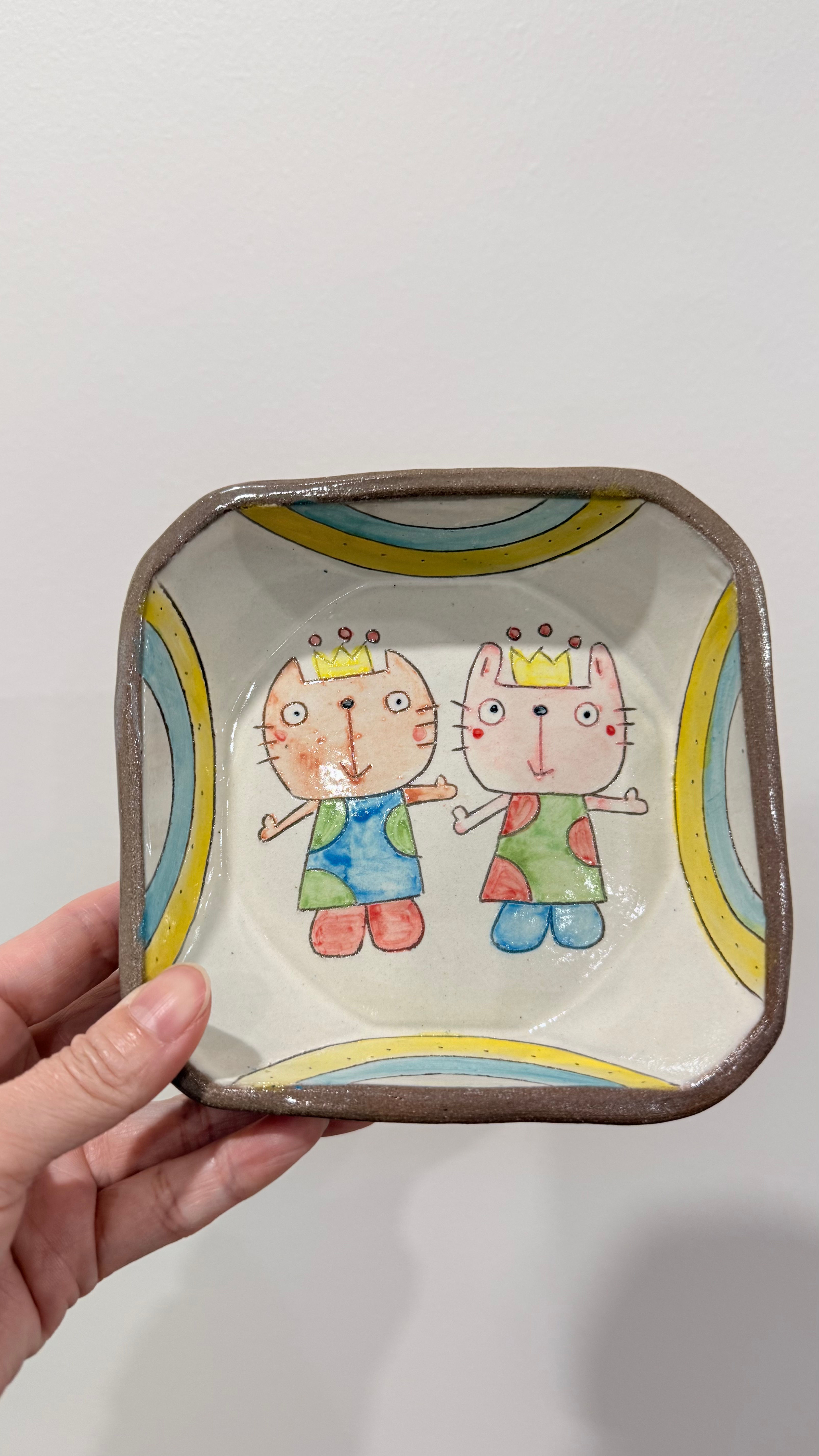 Artist Nomura Noriko Handcrafted Plate