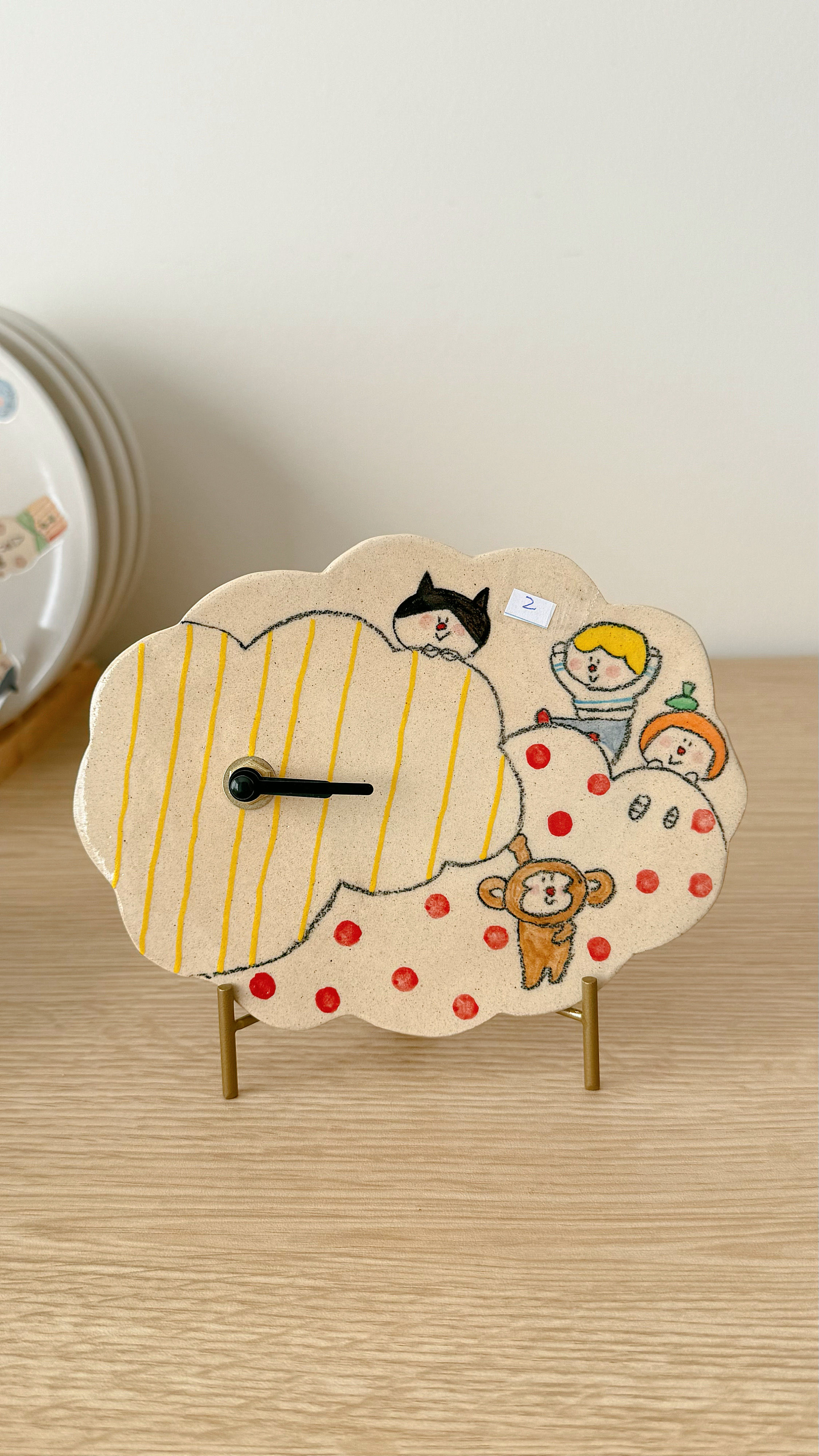 Cosael Character Cloud Clock No.2