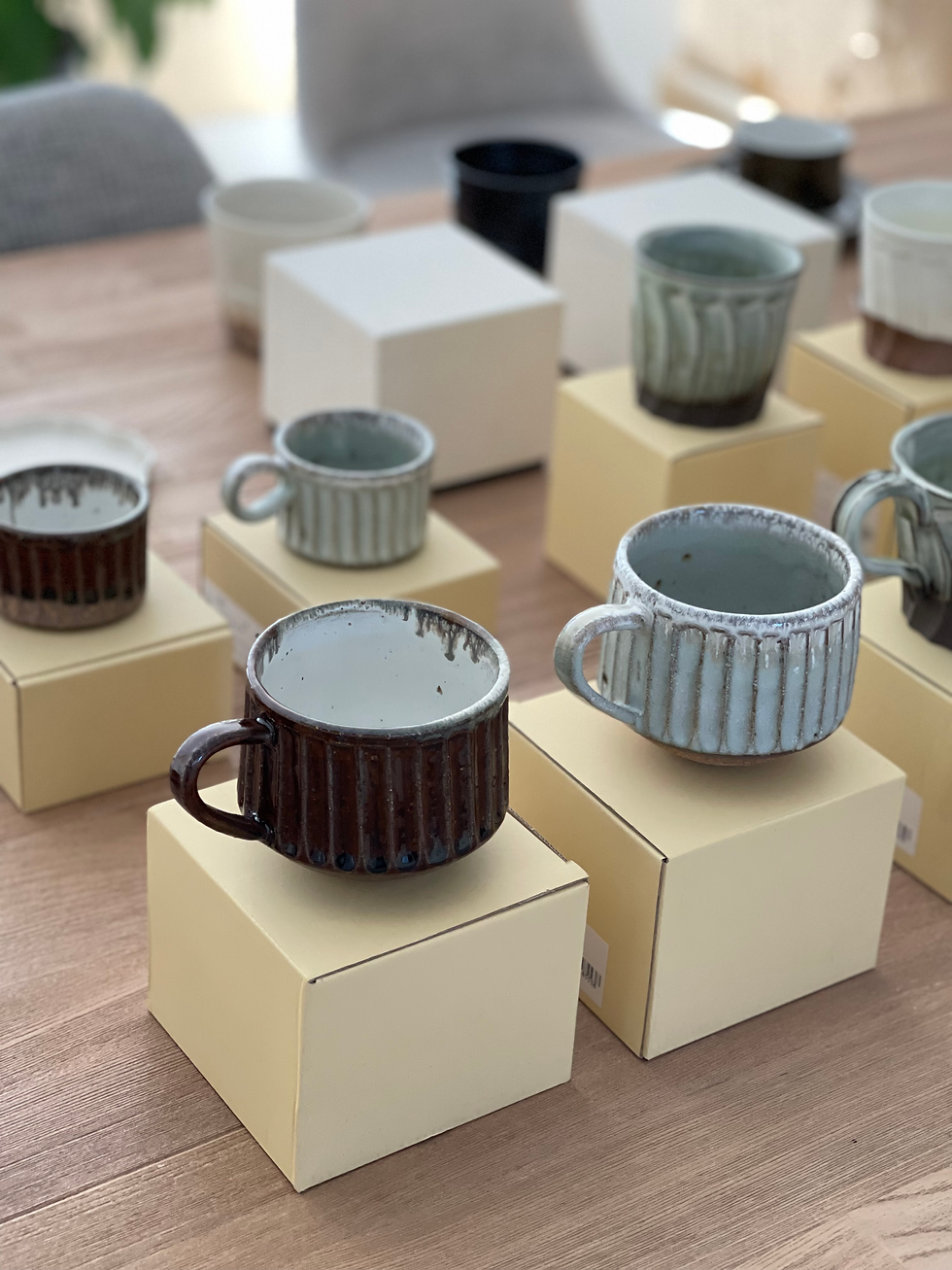 Thumbnail: Seto Ware Yakushi Kiln Coffee Cup