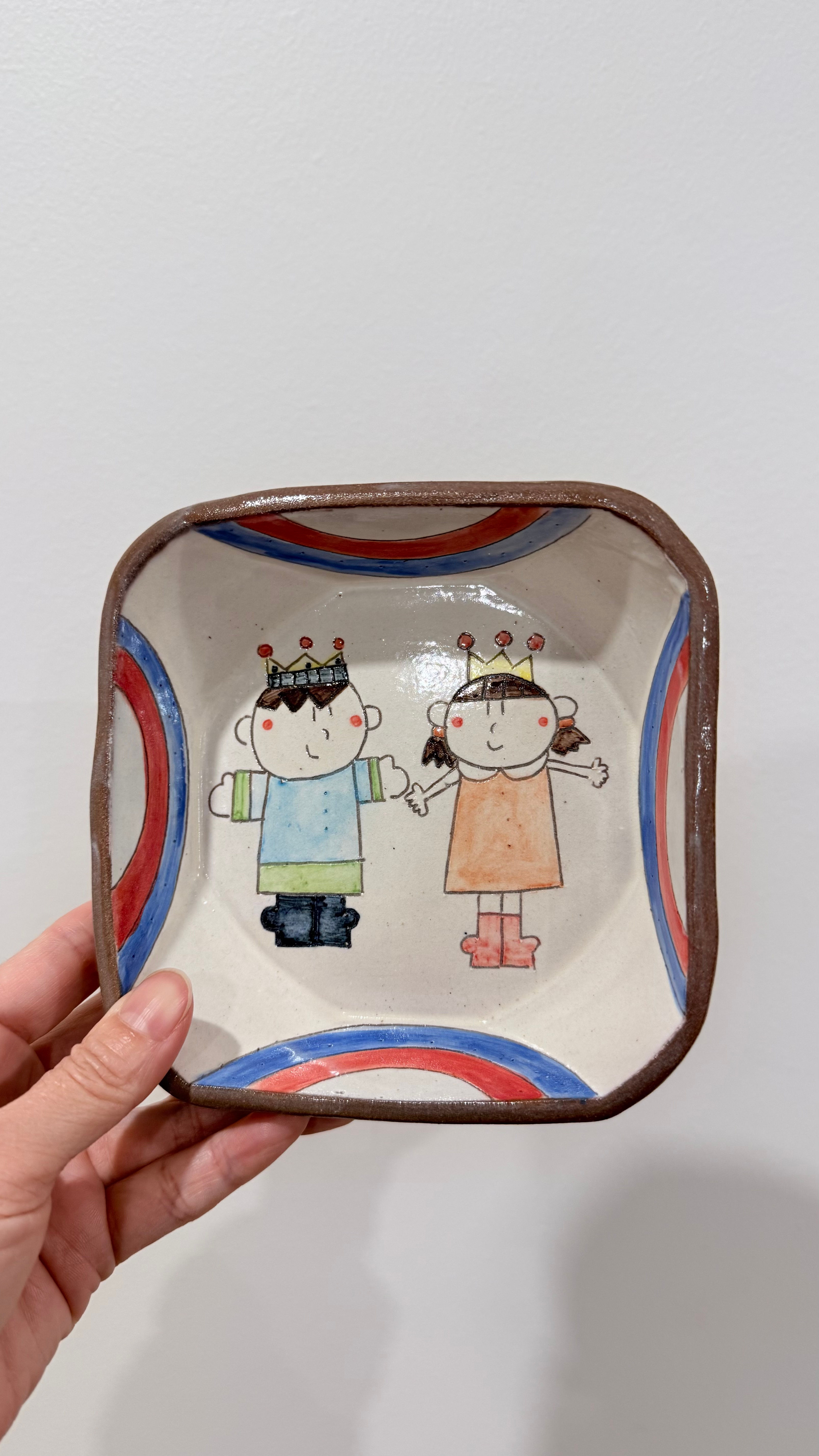 Artist Nomura Noriko Handcrafted Plate