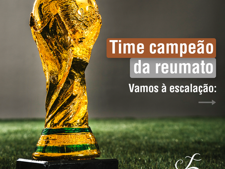 Time campeão da reumato - Vamos à escalação: