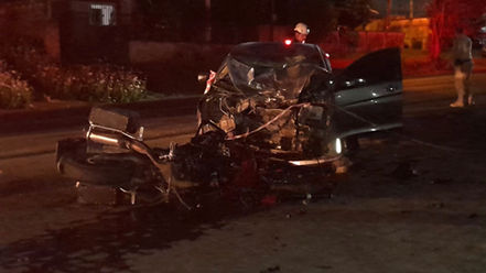 Motociclista morre e mulher fica gravemente ferida em colisão na BR-280, em Canoinhas