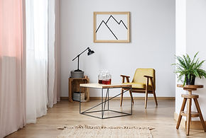 Rustikales Design-Wohnzimmer