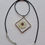 Miniature : Collier fantaisie fleur ancienne