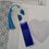 Miniature : Marque-page bleu