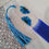Miniature : Marque-page bleu