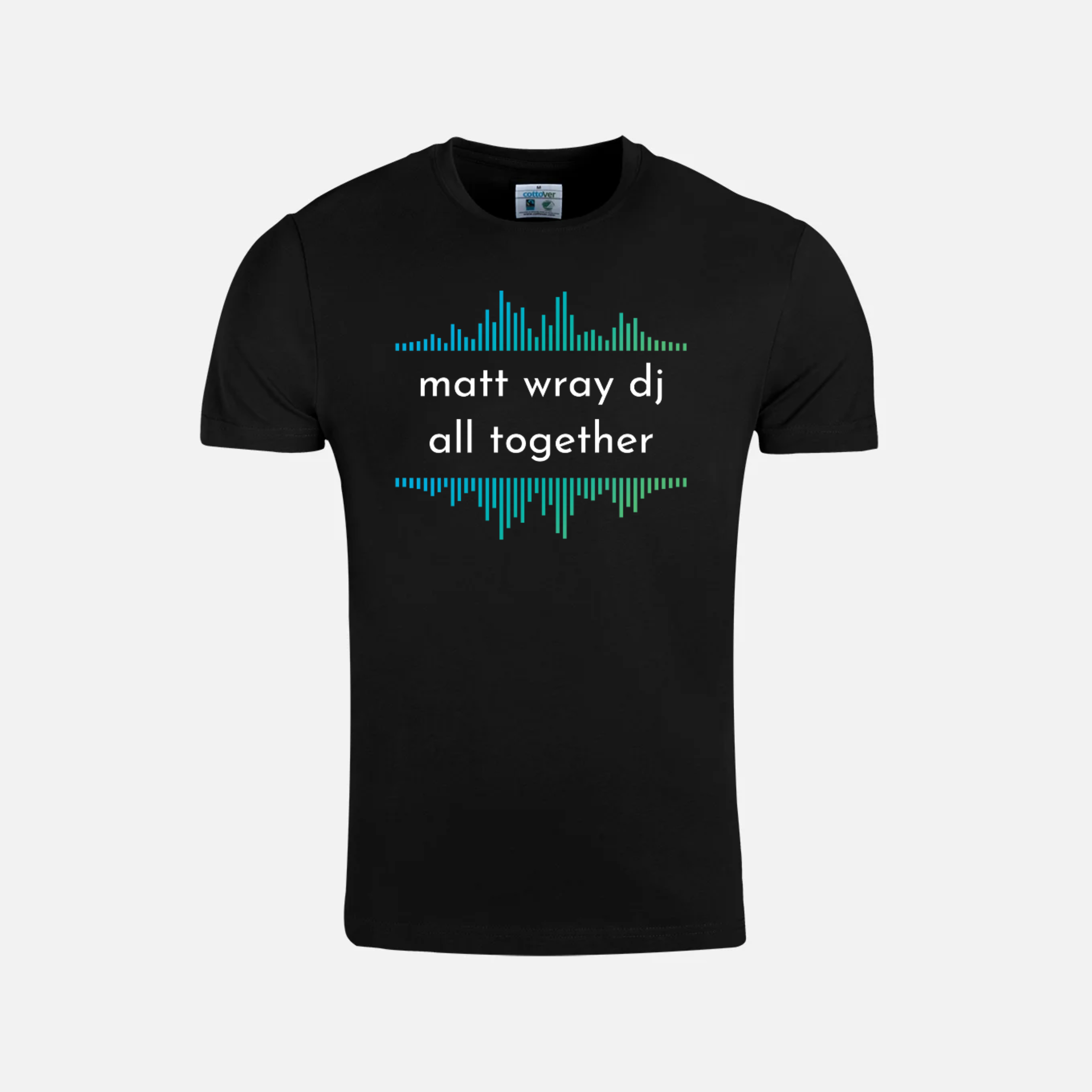 CottoVer® Crewneck Unisex T-shirt Black