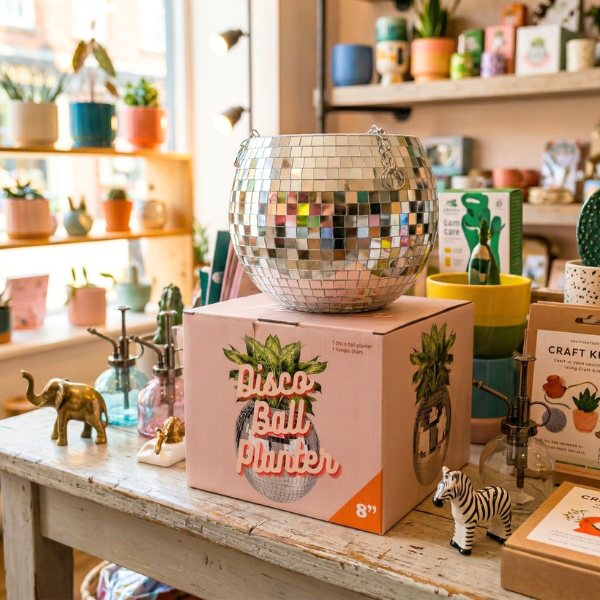 Thumbnail: Disco Ball Planter