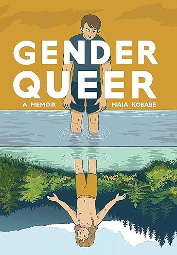 Cover of ‘Gender Queer’ by Maia Kobabe.