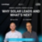 Solar Leasing Trends Webinar Announcement Graphic July 2026