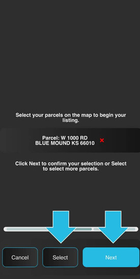 Listing Process Step 5 Add more parcels