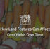 How Land Features Can Affect Crop Yields Over Time
