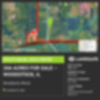 266 acre Data center development land for sale on LandGate's marketplace example
