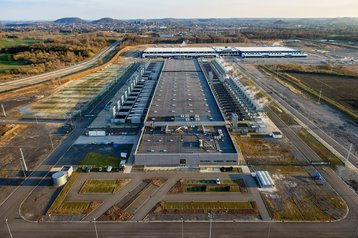 Google's hyperscale data center in St. Ghislain, Belgium