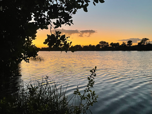 Sunset on the Water