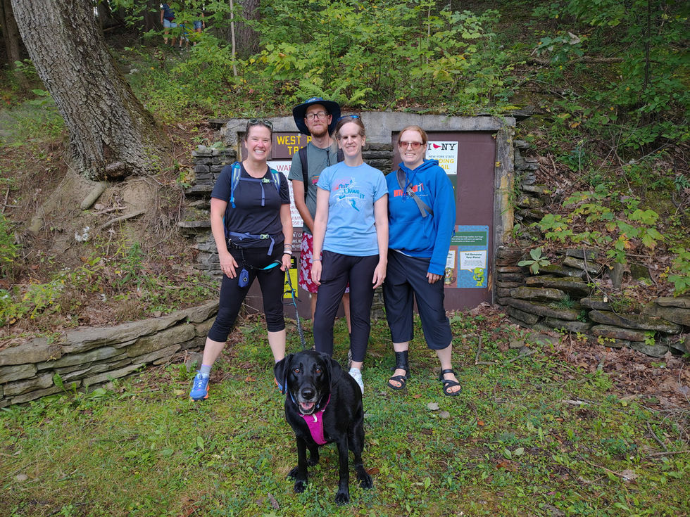 First Descents Community Adventure at Stony Brook State Park in Western NY