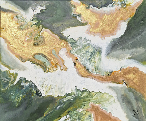 Acrylic Painting / Breakthrough / 1136 | Timea Novak