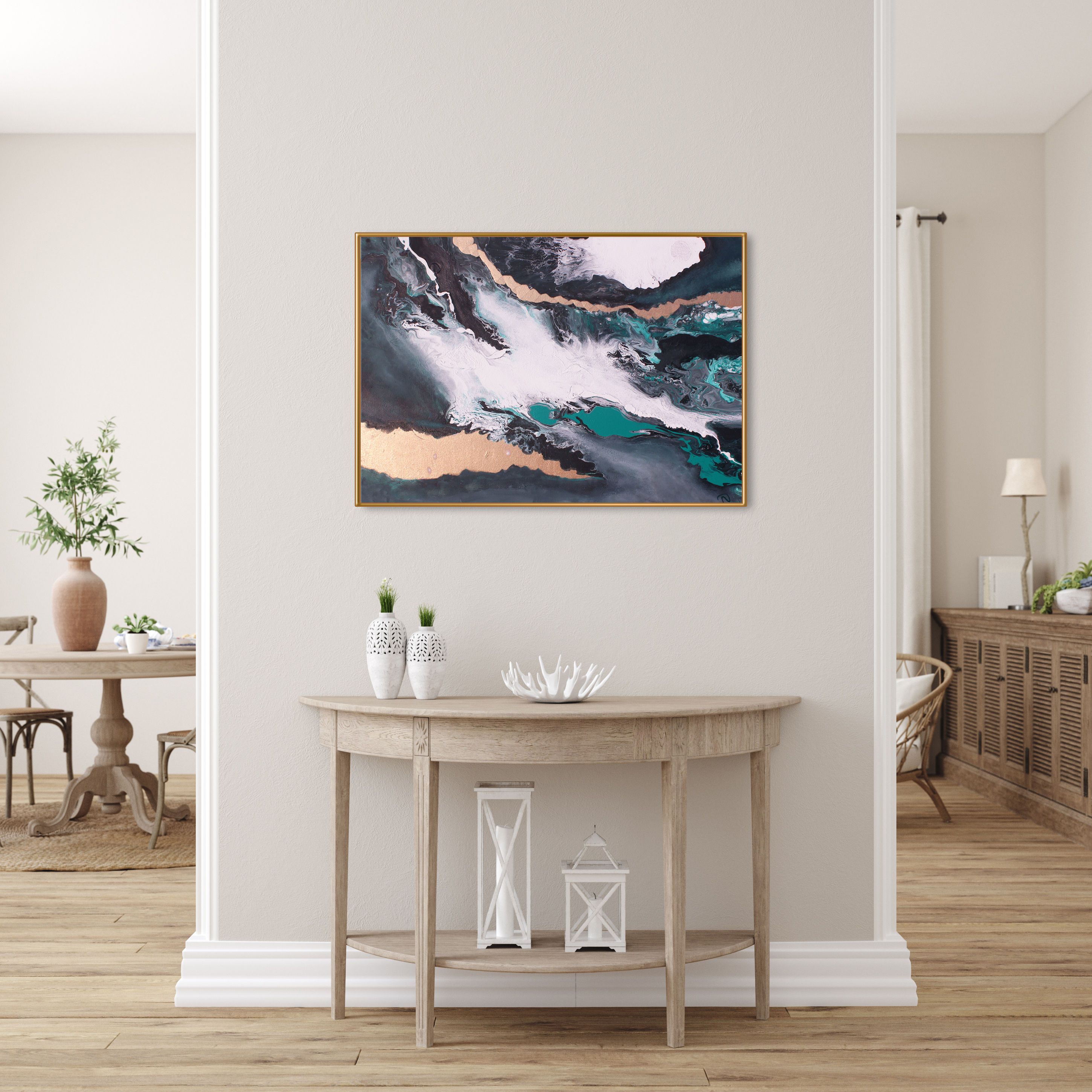 Acrylic Painting / Storm / 1123